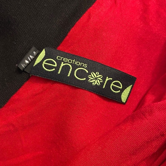 Artsy Ruffle Accent Denim Skirt - Picture 2 of 2